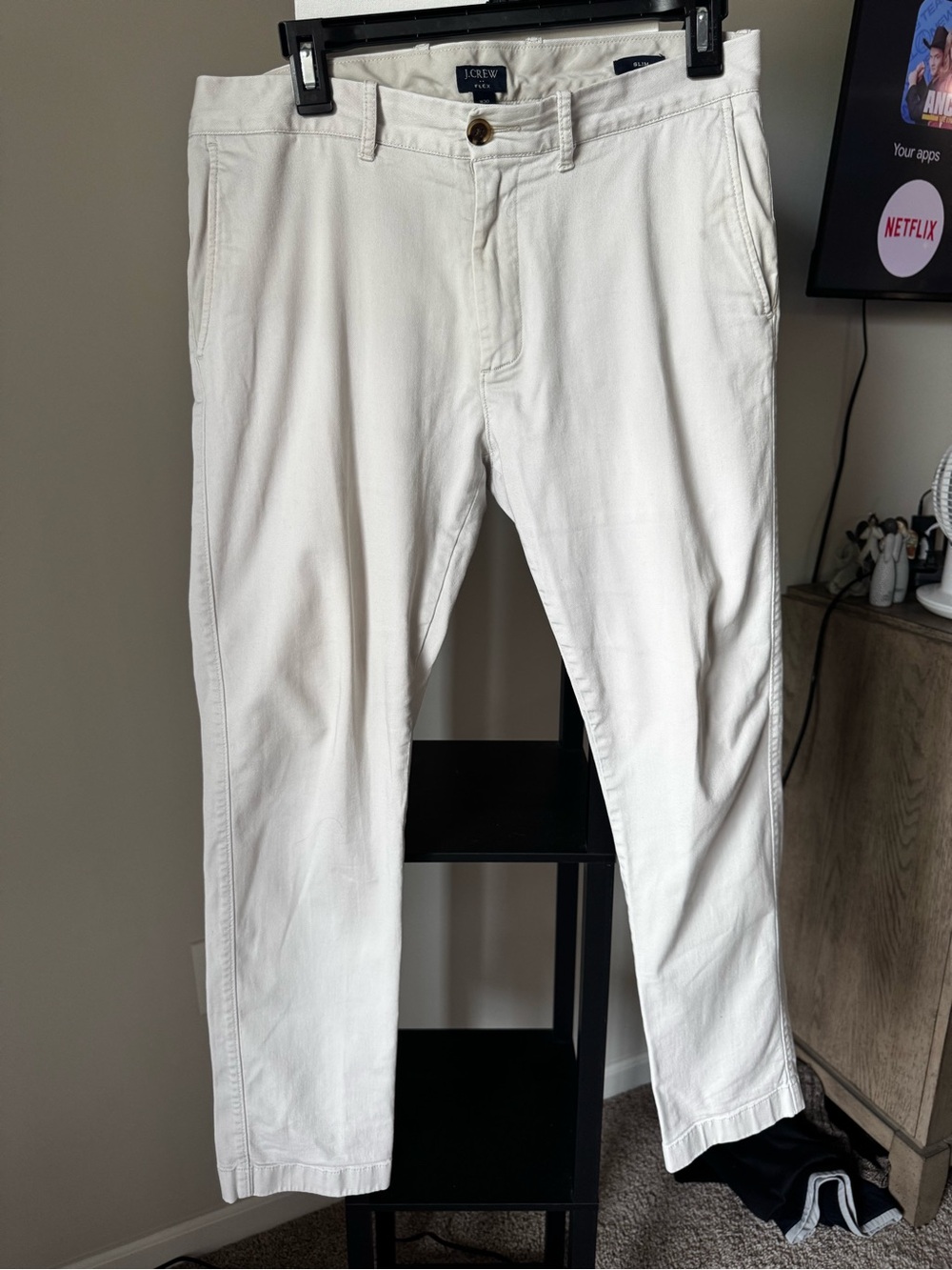 J. Crew Men’s Cream Chino Pants